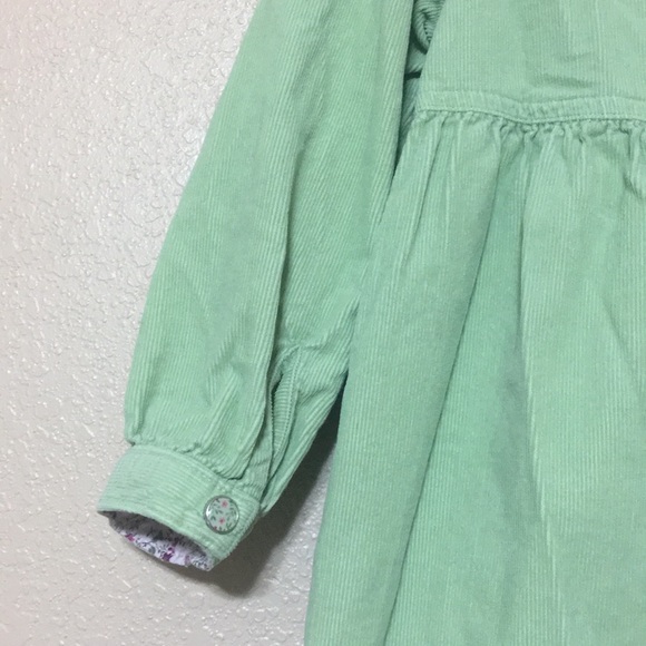 Old Navy light green corduroy dress size 2T - Picture 6 of 8